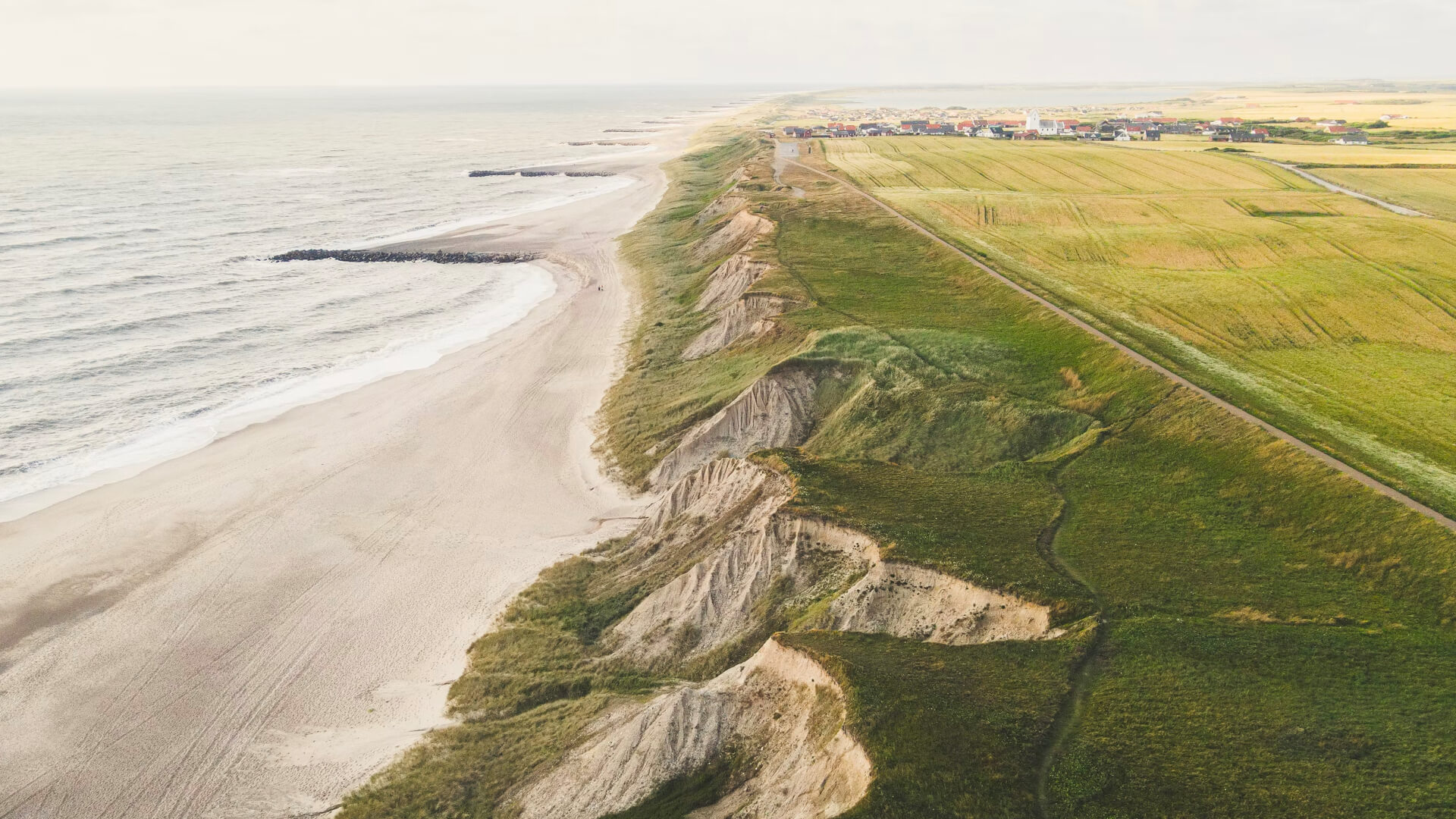 Unik udsigt ved Danmarks mange kyster