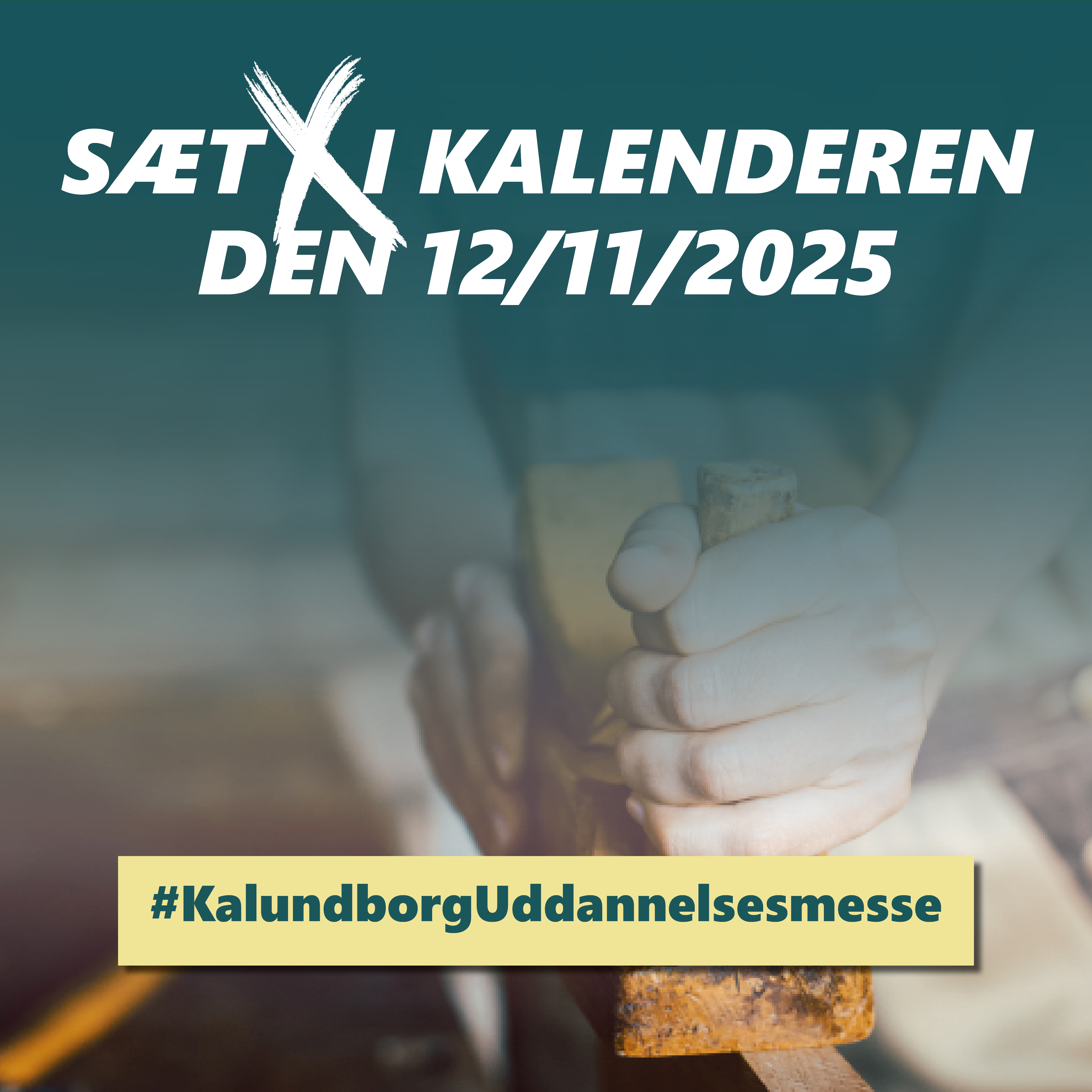 Sæt x i kalenderen 12.11.2025