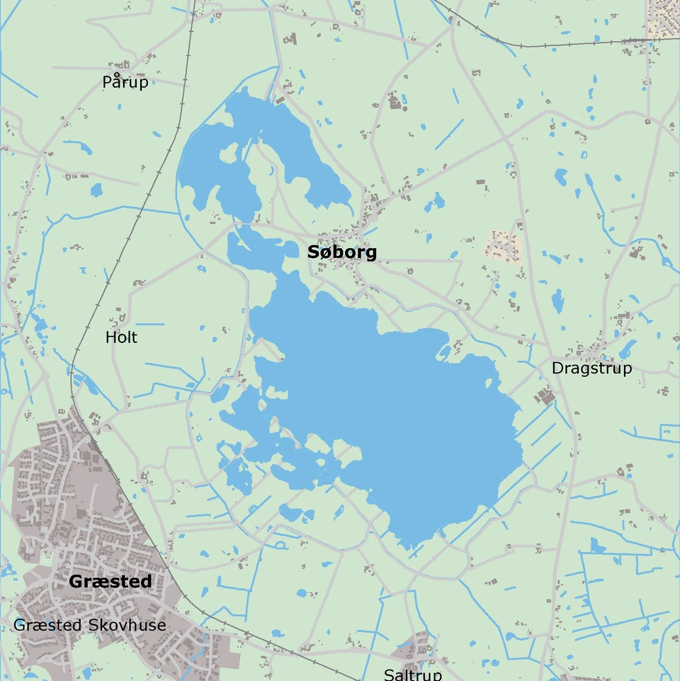 Søborg sø efter